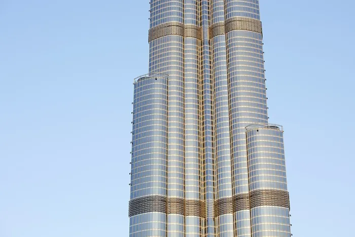 Framed Print : Detail of the Burj Khalifa, Dubai