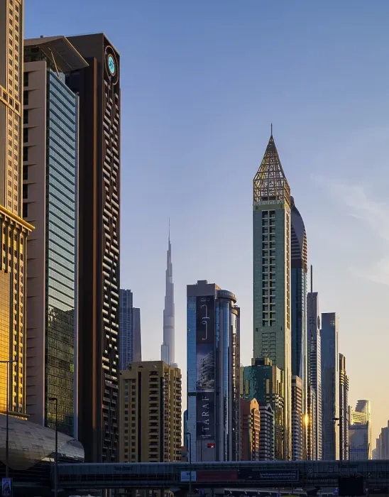Framed Print : Burj Khalifa, Gevora Hotel, skyscrapers Framed Print : Burj Khalifa, Gevora Hotel, skyscrapers