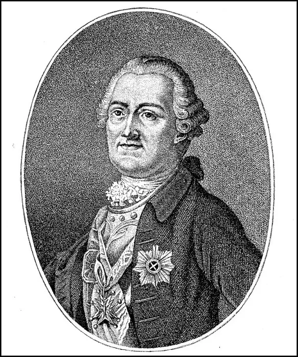 Framed Print : Burkhard Christoph Graf von Muennich Framed Print : Burkhard Christoph Graf von Muennich