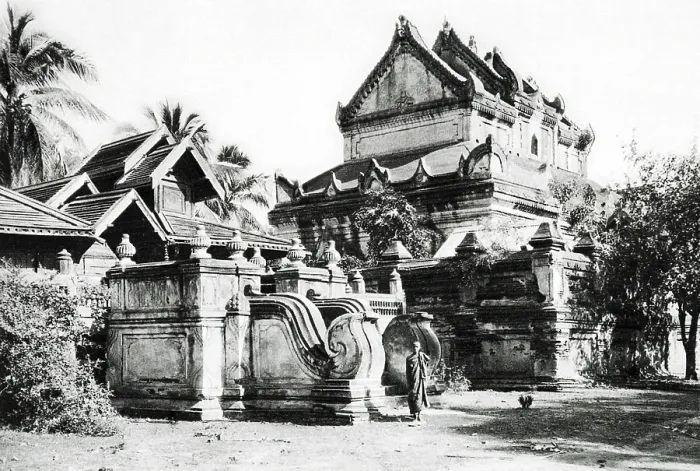 Framed Print : The Burmese city of Monywa is in Sagaing Division