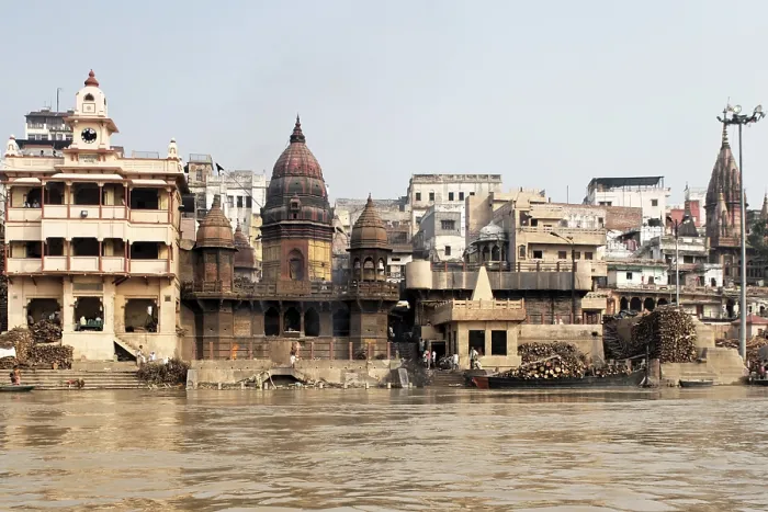 Framed Print : Burning Ghat, Ganga Ghat at Varanasi Framed Print : Burning Ghat, Ganga Ghat at Varanasi