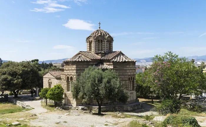 Framed Print : Byzantine Greek Orthodox Church