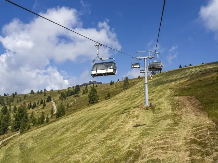Framed Print : Cable car to the Gerlitzen Alpe Framed Print : Cable car to the Gerlitzen Alpe
