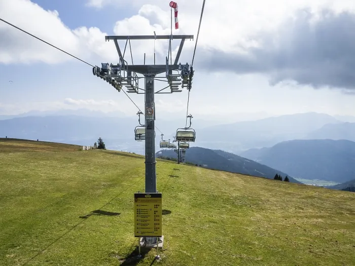 Framed Print : Cable car to the Gerlitzen Alpe Framed Print : Cable car to the Gerlitzen Alpe