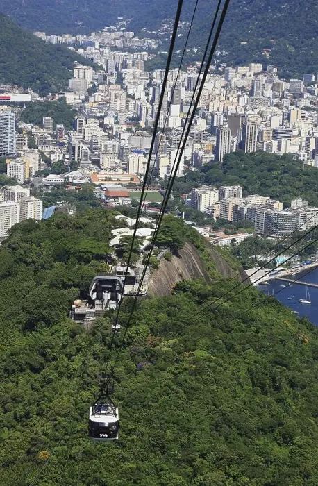 Framed Print : Cable car to Sugar Loaf Mountain Framed Print : Cable car to Sugar Loaf Mountain