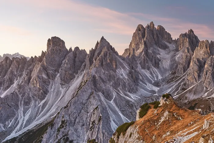 Framed Print : Cadini di Misurina, sunset, mountains