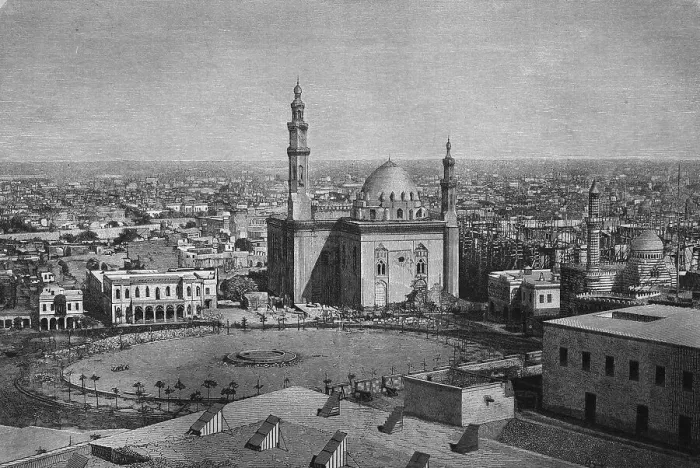 Framed Print : Cairo, Egypt, woodcut, historical engraving Framed Print : Cairo, Egypt, woodcut, historical engraving
