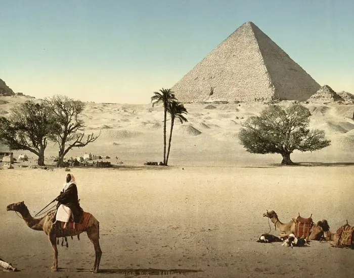 Framed Print : Cairo, the Great Pyramid, Egypt