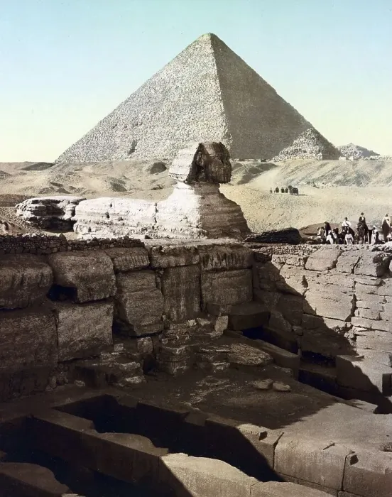 Framed Print : Cairo, Temple of the Sphinx, Egypt