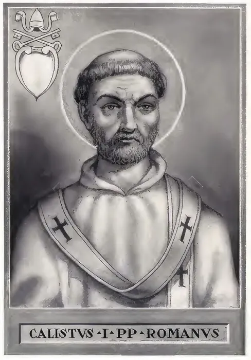 Framed Print : Calixtus I, also Callistus I, Calixtus I