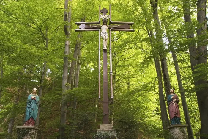 Framed Print : Calvary in Wolfratshausen - Germany