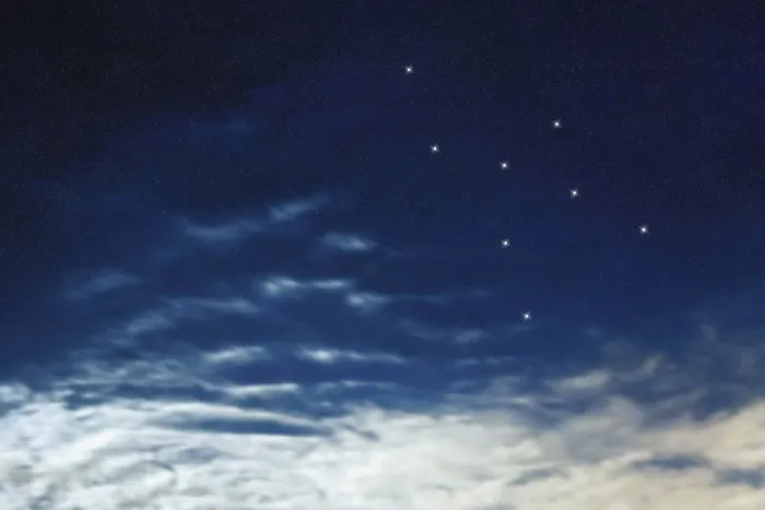 Framed Print : Camelopardalis star constellation