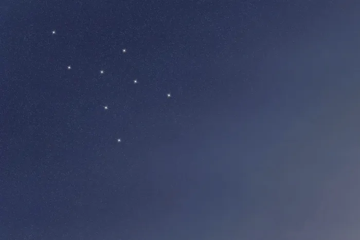 Framed Print : Camelopardalis star constellation