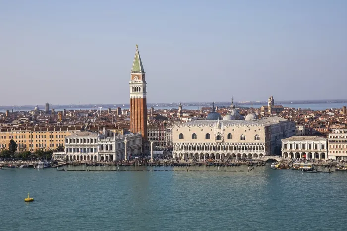 Framed Print : Campanile San Marko and Doge's Palace