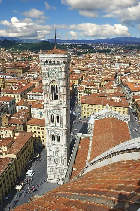 Framed Print : Campinale of the the Gothic-Renaissance Duomo of Florence Framed Print : Campinale of the the Gothic-Renaissance Duomo of Florence