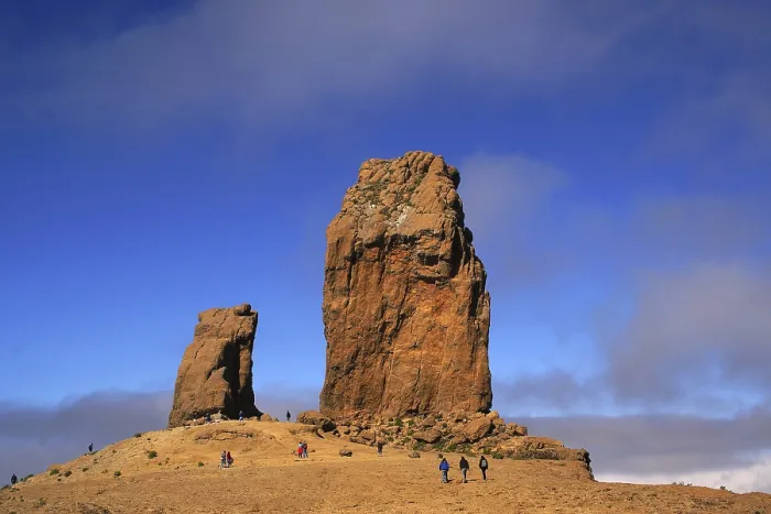 Framed Print : Canary Islands, Gran Canaria, Roque Nublo