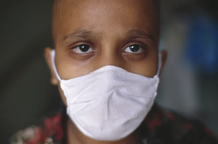 Framed Print : Cancer patient, bombay mumbai, maharashtra, india