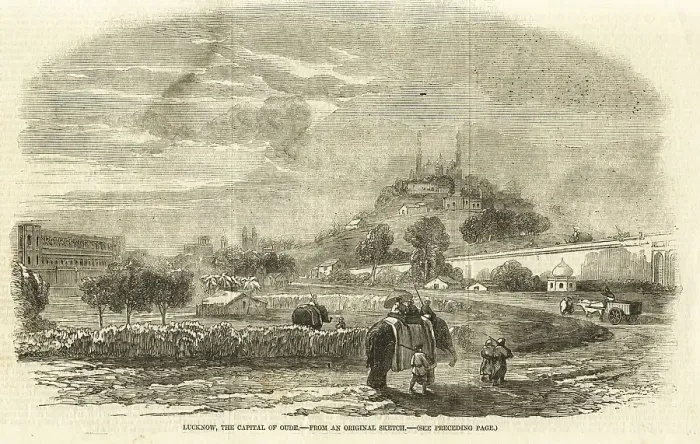 Framed Print : The capital of Oude, Lucknow, Uttar Pradesh, India, Asia