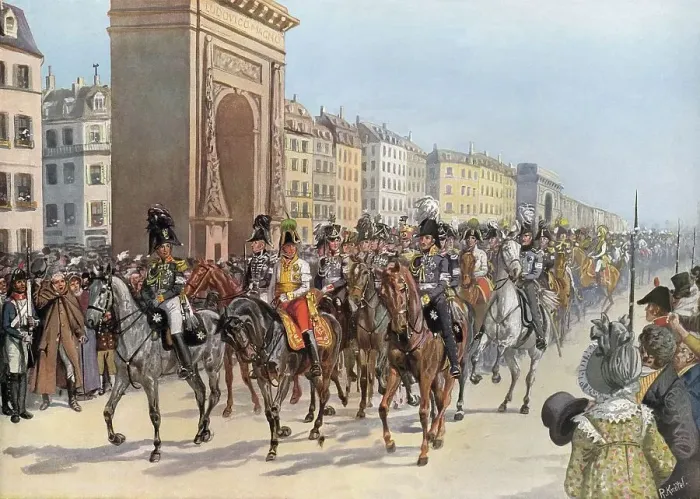 Framed Print : Capitulation of Paris on 31 March 1814