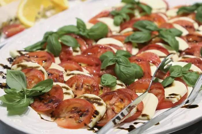 Framed Print : Caprese, original Italian antipasti
