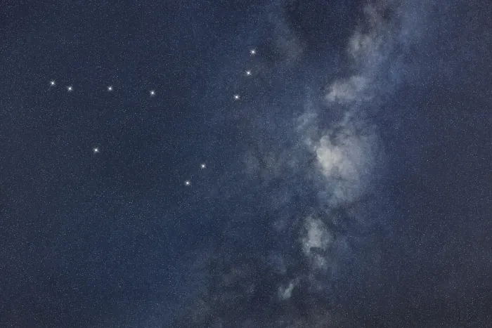 Framed Print : Capricornus star constellation