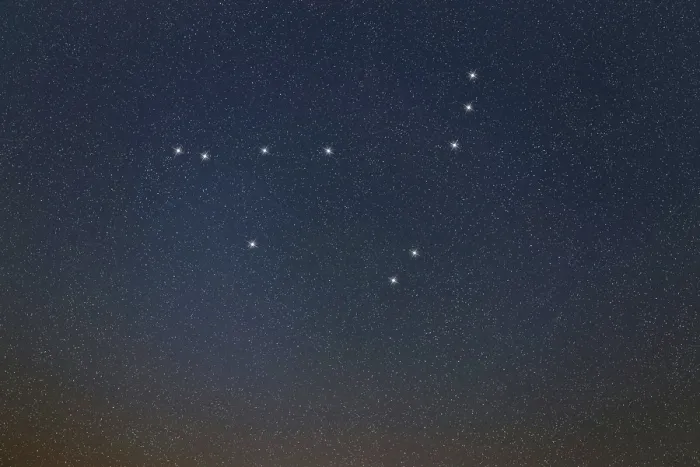 Framed Print : Capricornus star constellation