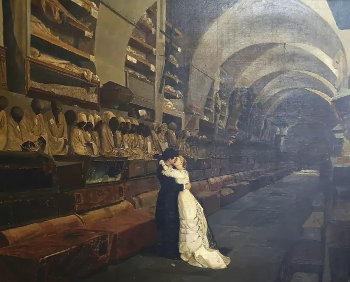 Framed Print : Capuchin Crypt, Le Catacombe dei Cappuccini