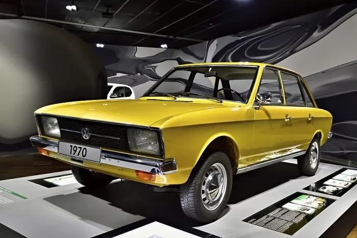 Framed Print : This car was to herald a turning point at Volkswagen in the 1970s Framed Print : This car was to herald a turning point at Volkswagen in the 1970s