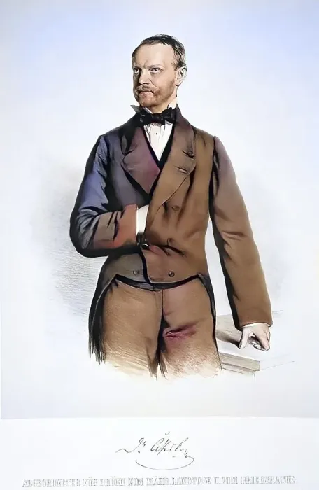 Framed Print : Carl Giskra, also Karl, 29 January 1820 Framed Print : Carl Giskra, also Karl, 29 January 1820