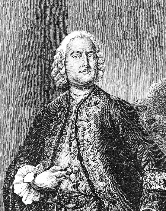 Framed Print : Carl Heinrich Graun (1701-1759)