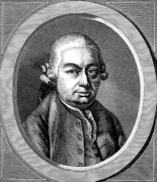 Framed Print : Carl Philipp Emanuel Bach (1714 Weimar)