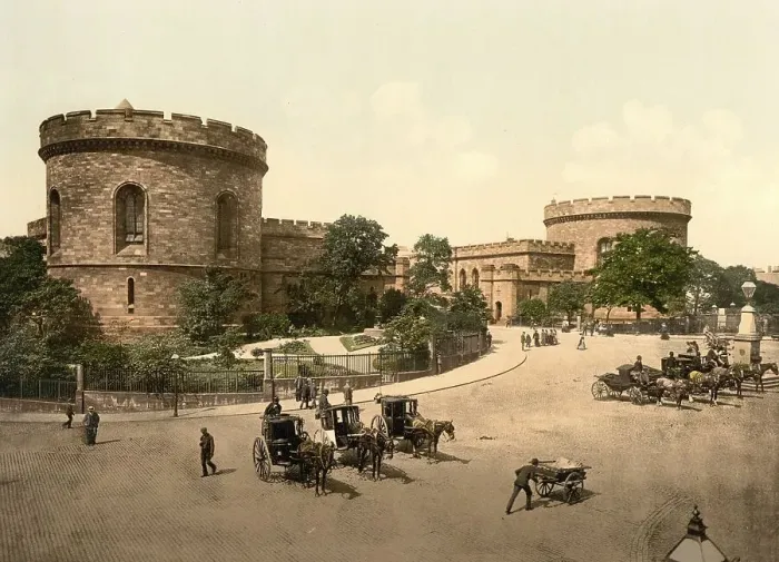 Framed Print : Carlisle Citadel, town in the county of Cumbria in the north of England