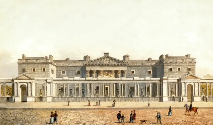 Framed Print : Carlton House, London, England, 19th century Framed Print : Carlton House, London, England, 19th century