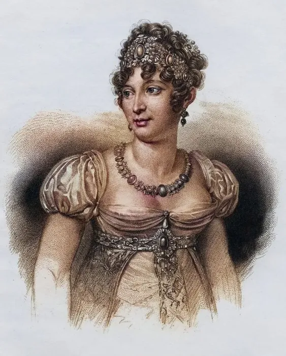 Framed Print : Caroline Murat nee Bonaparte (born 25 March 1782 in Ajaccio) Framed Print : Caroline Murat nee Bonaparte (born 25 March 1782 in Ajaccio)