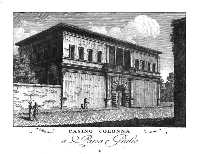Framed Print : Casino della Vigna di Papa Giulio III Framed Print : Casino della Vigna di Papa Giulio III