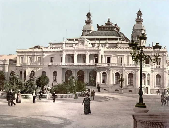 Framed Print : The casino of Monte Carlo, Monaco, c