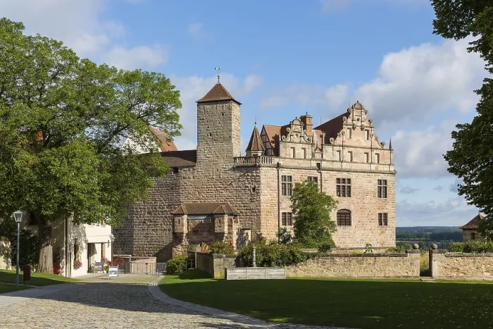 Framed Print : Castle of Cadolzburg, Bavaria, Germany
