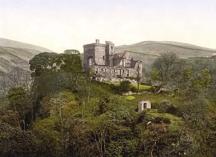 Framed Print : Castle Campbell, Dollar, Scotland
