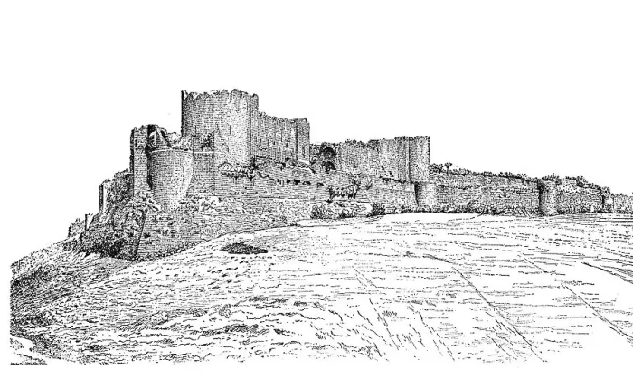 Framed Print : Castle Margat, Markab, a castle ruin in Syria Framed Print : Castle Margat, Markab, a castle ruin in Syria