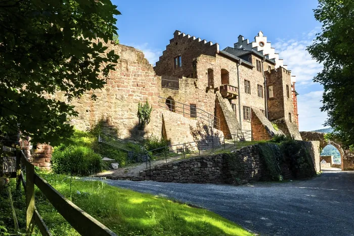 Framed Print : Castle Mildenburg, historical city of Miltenberg