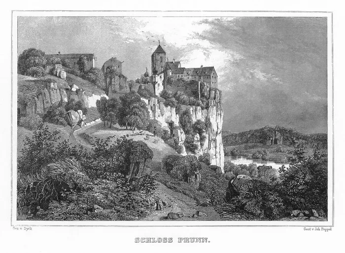 Framed Print : Castle Prunn in the Altmuehltal