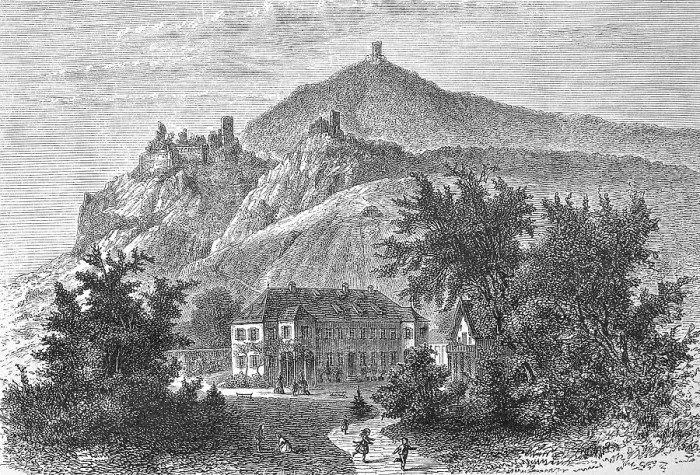 Framed Print : Castle ruins near Rappoltsweiler Framed Print : Castle ruins near Rappoltsweiler