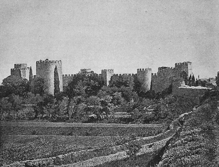 Framed Print : Castle of the Seven Towers in Constantinople Framed Print : Castle of the Seven Towers in Constantinople