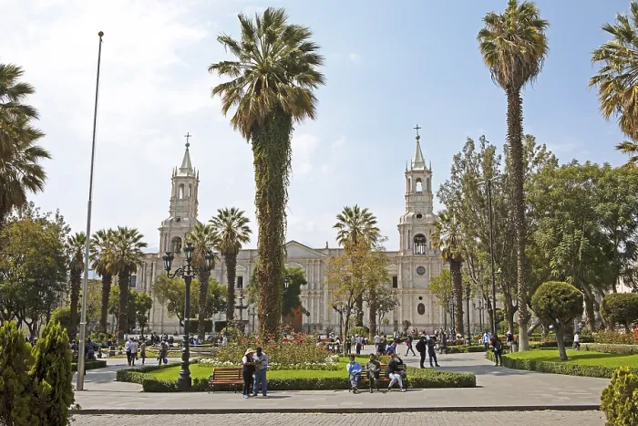 Framed Print : Cathedral of Arequipa or Cathedral Basilica of Santa Maria Framed Print : Cathedral of Arequipa or Cathedral Basilica of Santa Maria