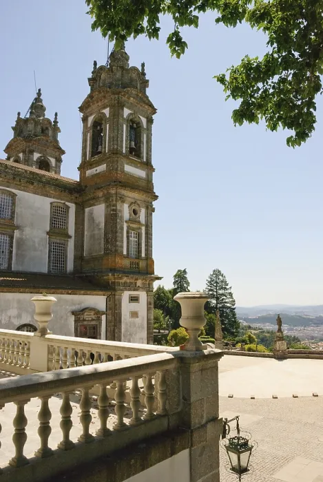 Framed Print : Cathedral of Bom Jesus do Monte in Braga, Portugal