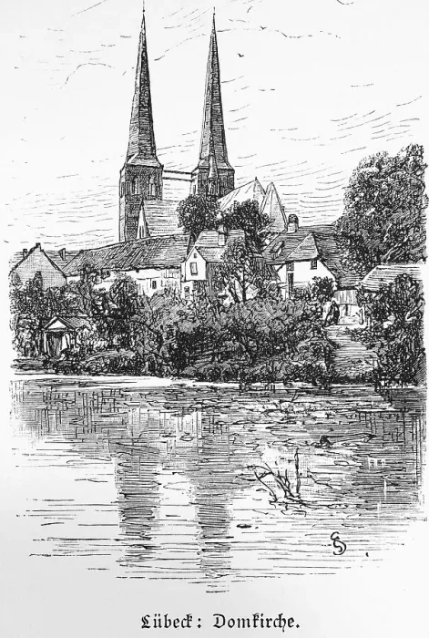 Framed Print : Cathedral church with mill pond
