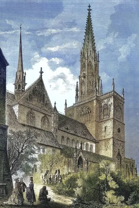 Framed Print : The Cathedral, Constan, Historic