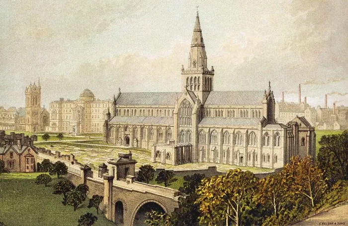 Framed Print : Cathedral, of Glasgow, Scotland Framed Print : Cathedral, of Glasgow, Scotland
