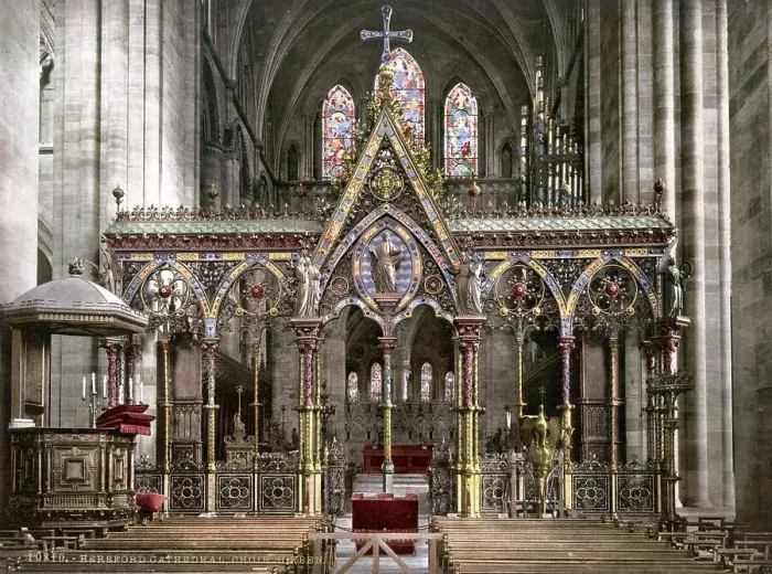Framed Print : Cathedral of Hereford, Cathedral of Saint Mary the Virgin and Saint Ethelbert the King Framed Print : Cathedral of Hereford, Cathedral of Saint Mary the Virgin and Saint Ethelbert the King