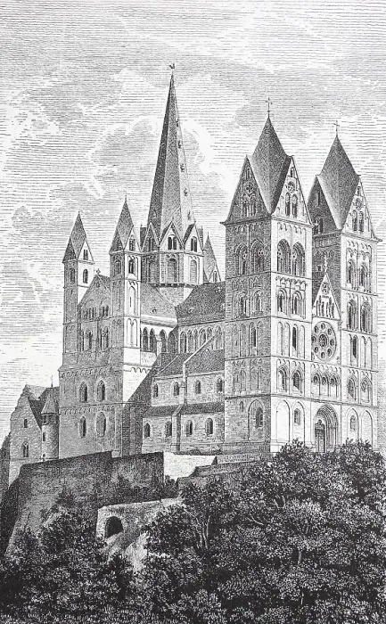 Framed Print : The Cathedral of Limburg an der Lahn